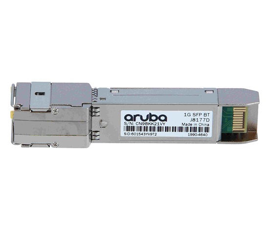 HPE Aruba Networking 1G SFP RJ45 T 100m Cat5e Transceiver