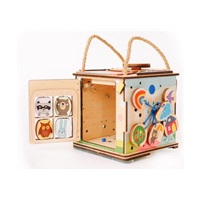 Activity board kostka s LED na cesty