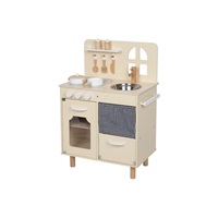 Dětská dřevěná kuchyňka s okýnkem
