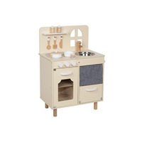 Dětská dřevěná kuchyňka s okýnkem