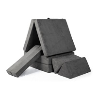 Dětská pohovka a bunkr pro děti - šedá