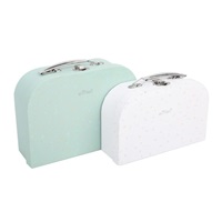 Dětské kufříky na hračky i výtvarné potřeby (2 ks)