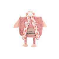 Dětský batůžek z heboučkého manšestru pštros