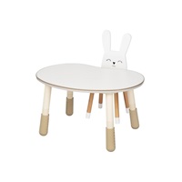 Dětský rostoucí stolek a židlička Králíček