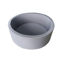 Dětský suchý bazének 90x30 cm bez míčků - šedý