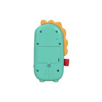 Dětský telefon dinosaurus - zelený