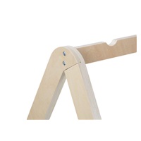 Dřevěná dětská hrazdička s liškou