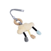 Dřevěná dětská hrazdička s liškou