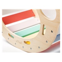 Dřevěná montessori houpačka 5v1 - fresh (NOVINKA)