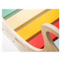 Dřevěná montessori houpačka 5v1 - fresh (NOVINKA)