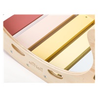 Dřevěná montessori houpačka 5v1 - pastel (NOVINKA)