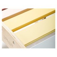 Dřevěná montessori houpačka 5v1 s prknem 2v1 - set pastel (NOVINKA)