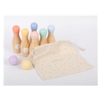 Dřevěné kuželky pro děti