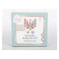 Dřevěné kuželky pro děti