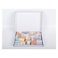 Dřevěné stavební kostky pro děti - Farma (70 ks)