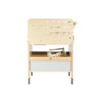 Dřevěný dětský ponk XXL s nářadím a rozšířeným příslušenstvím + opasek na nářadí ZDARMA