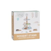 Dřevěný stojan s dezerty a cukrovinkami