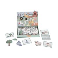 Magnetická hra (puzzle) 2v1 - Farma