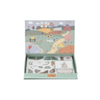 Magnetická hra (puzzle) 2v1 - Farma