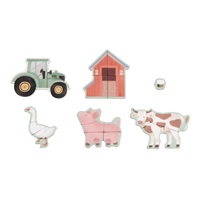 Magnetická hra (puzzle) 2v1 - Farma