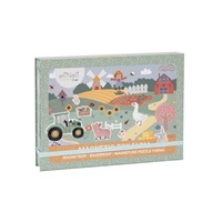 Magnetická hra (puzzle) 2v1 - Farma