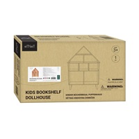 Montessori dětská knihovna (regál) - domeček