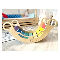 Montessori duhová houpačka 5in1 fresh