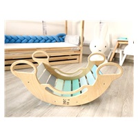 Montessori houpačka 6in1 smile blue