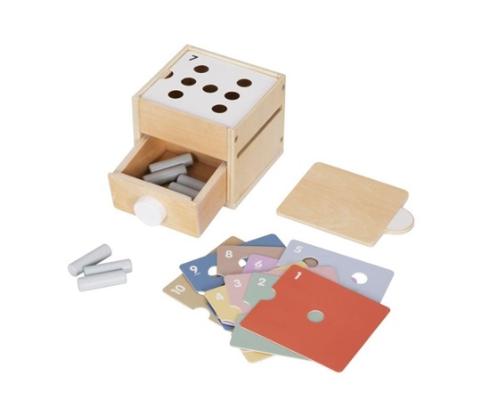 Montessori matematický box - vkládačka