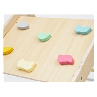 Montessori rostoucí Piklerové trojúhelník 3v1 s activity boardem a prknem 2v1 - fresh - 2. jakost