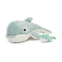 Plyšová kosatka - máma s miminkem, mintová