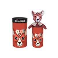 Plyšová laň v dárkové krabičce - velká