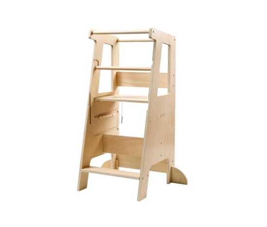 Rostoucí učící věž pro děti 3v1 90 cm se stabilizačními prvky