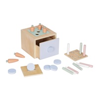 Sada montessori hraček pro děti od 1 roku (13–18 měsíců) Farma - edukativní box