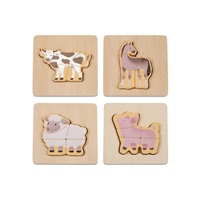 Sada montessori hraček pro děti od 1 roku (13–18 měsíců) Farma - edukativní box