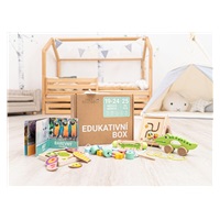 Sada naučných hraček pro děti od 1,5 roku (19–24 měsíců) - edukativní box