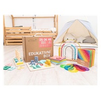 Sada naučných hraček pro děti od 2 let (25–36 měsíců) - edukativní box