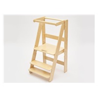 Skládací rostoucí učící věž Moon 92 cm, přírodní (natur)