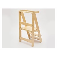 Skládací rostoucí učící věž Moon 92 cm, přírodní (natur)