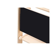 Skládací učící věž rostoucí 2v1 - lakovaná s kreslící tabulí