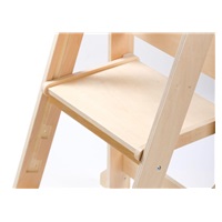 Skládací učící věž rostoucí 2v1 - lakovaná s kreslící tabulí