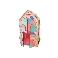 Svítící activity board domeček - Pro princezny