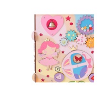 Svítící activity board domeček - Pro princezny