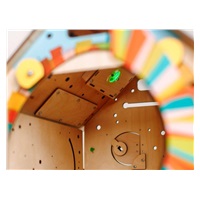 Svítící activity board domeček - Safari se lvem