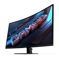 GIGABYTE LCD - 32" Gaming monitor GS32QCA, Prohnutý VA 1500R, 2560x1440 QHD, 180Hz, 3500:1, 250cd/m2, 1ms, 2xHDMI, 1xDP