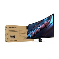 GIGABYTE LCD - 32" Gaming monitor GS32QCA, Prohnutý VA 1500R, 2560x1440 QHD, 180Hz, 3500:1, 250cd/m2, 1ms, 2xHDMI, 1xDP