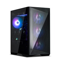 ZALMAN case Z9 Iceberg MS, Mid Tower, ATX, 1xUSB-C, 2xUSB 3.0, 2xUSB 2.0, 4x ARGB 120mm Fan, černá