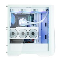 ZALMAN case Z9 Iceberg MS, Mid Tower, ATX, 1xUSB-C, 2xUSB 3.0, 2xUSB 2.0, 4x ARGB 120mm Fan, bílá