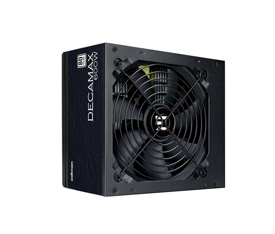 ZALMAN zdroj Decamax, 600W, 120mm, 80Plus, černá