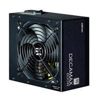 ZALMAN zdroj Decamax, 600W, 120mm, 80Plus, černá